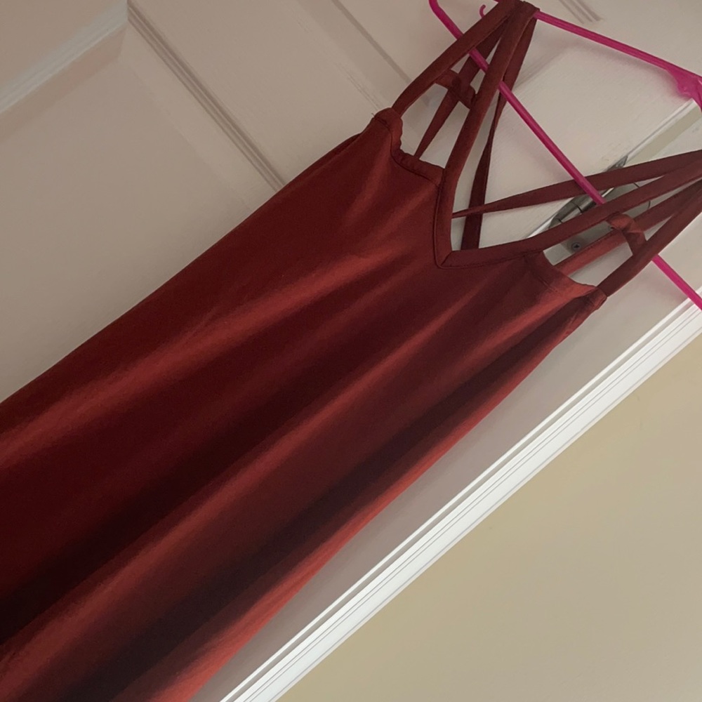 Brown Maxi Dress